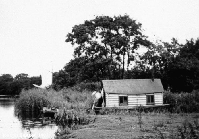 River Bure eel hut 1902