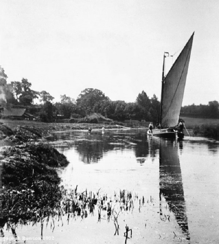 Norfolk Broads wherry 1902