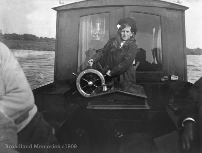Winnifred Shields Norfolk Broads c1909