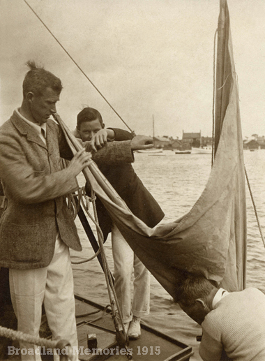 Oulton Broad July 1915
