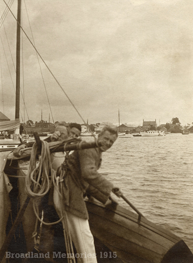 Oulton Broad July 1915