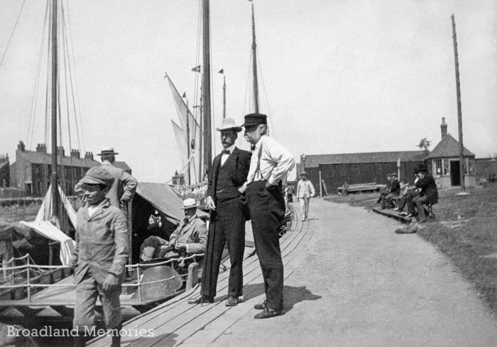 Great Yarmouth yachting station c1900