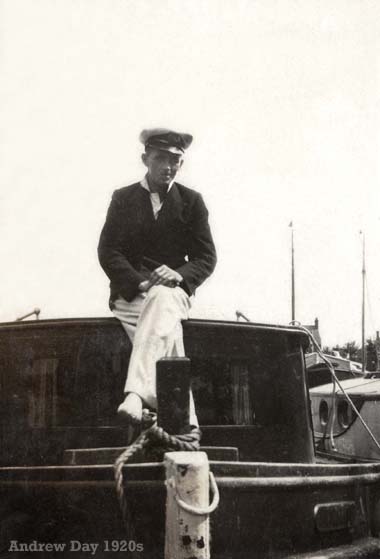 On the Norfolk Broads late 1920s