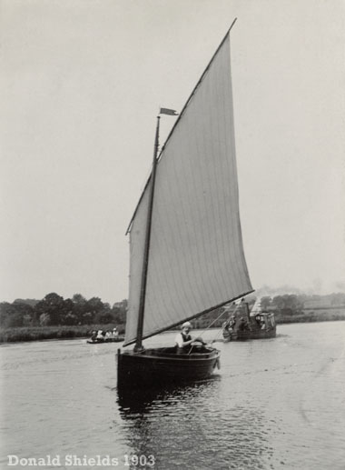 Sailing on the Norfolk Broads 1903