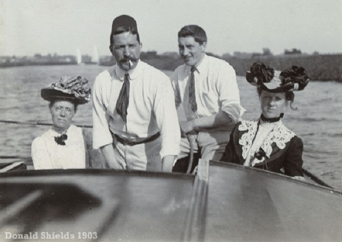 Sailing on the Norfolk Broads 1903