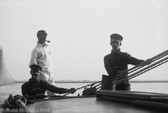 Wherry skippers Norfolk Broads c1910