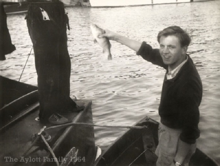 Fishing on the Norfolk Broads 1954