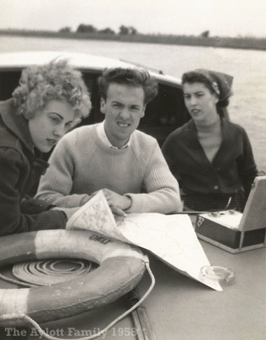 On the Norfolk Broads 1958