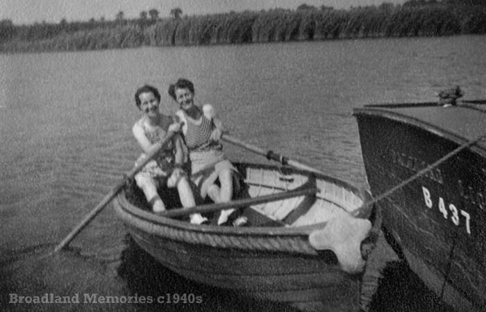 Dancing Light Norfolk Broads c1949