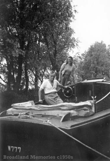 Kingfisher Norfolk Broads 1950s