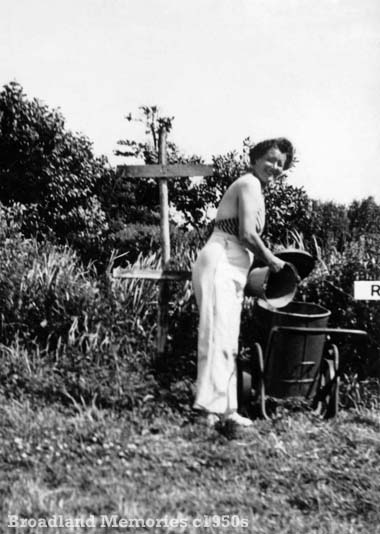 Putting out the rubbish