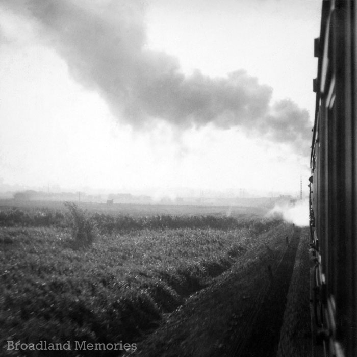 Train journey 1955