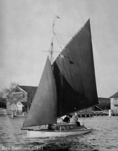 Sailing on Oulton Broad c1951