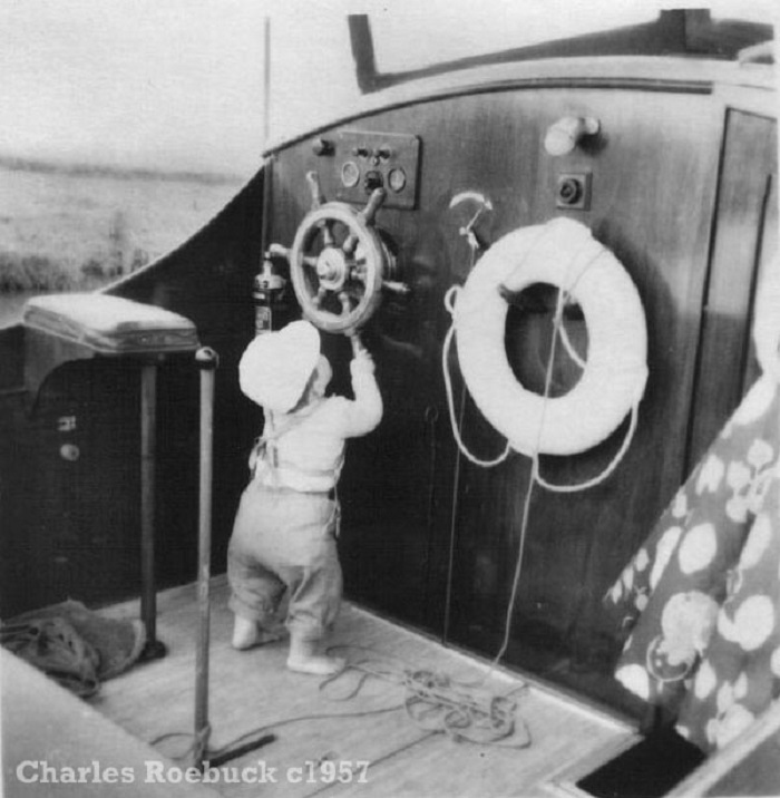 On the Norfolk Broads c1957