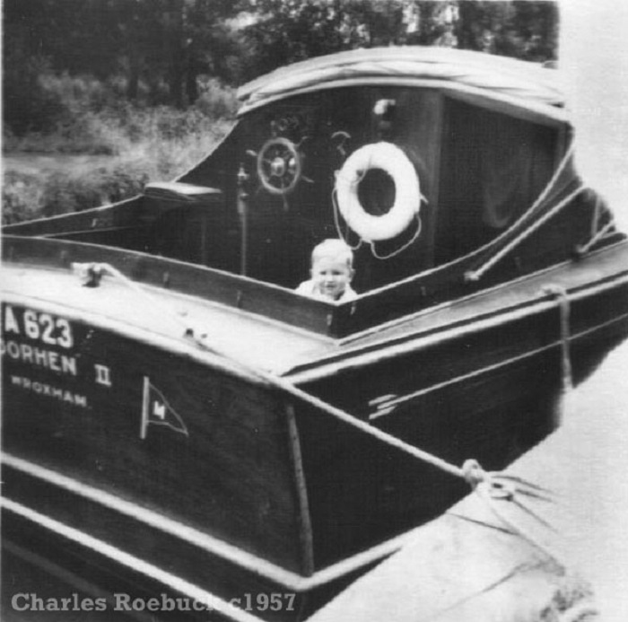 On the Norfolk Broads c1957
