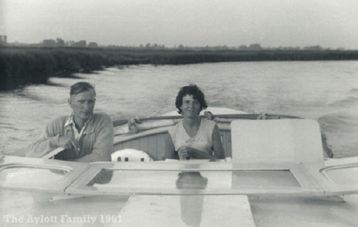 Cruising on the Norfolk Broads in 1961