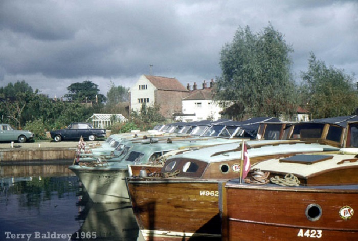 Richardsons boatyard at Stalham 1965