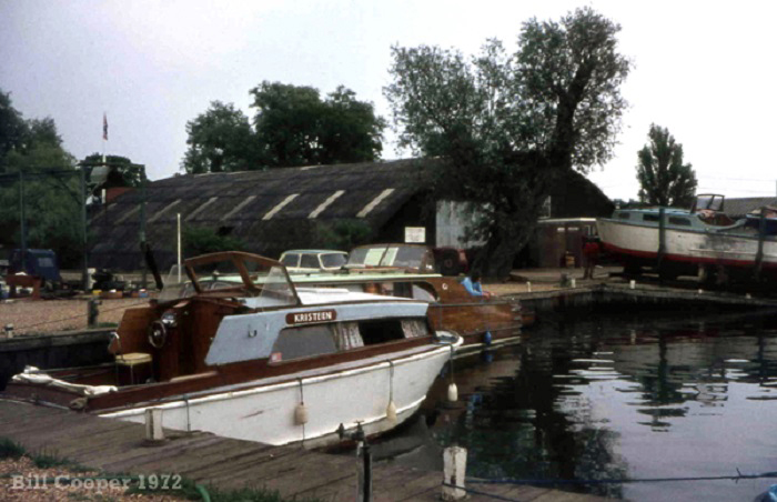 Richardsons boatyard at Stalham 1972