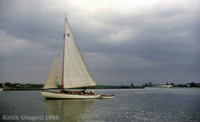 Sailing on the River Yare 1966