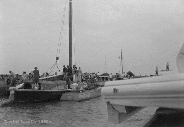 Wherry Albion at St Benet's Abbey 1960s