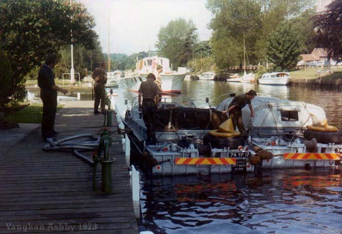 DUKW's at Thorpe St Andrew 1973