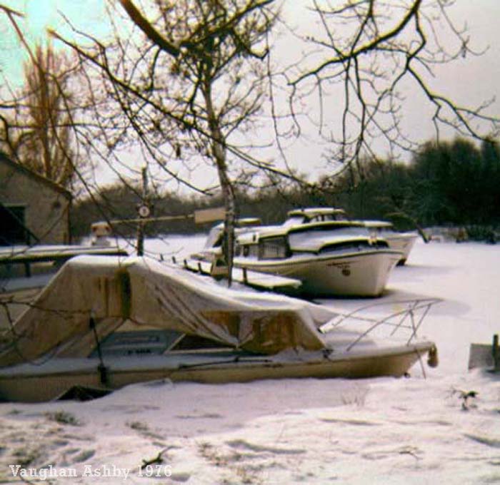 Womack Boats winter 1976