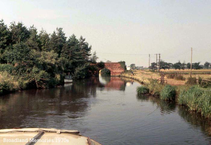 Tonnage Bridge, North Walsham and Dilham Canal 1970s