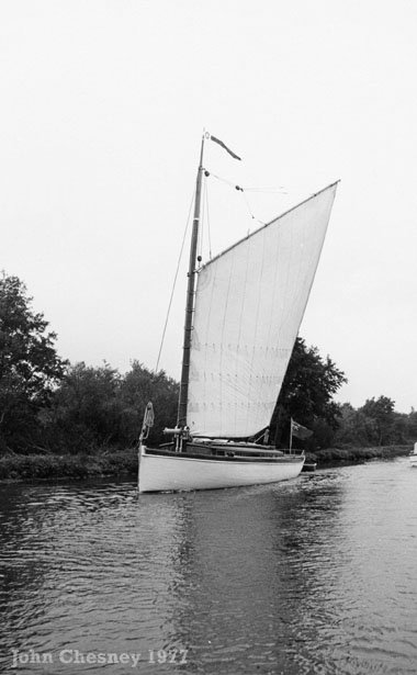 Wherry Yacht Olive 1977