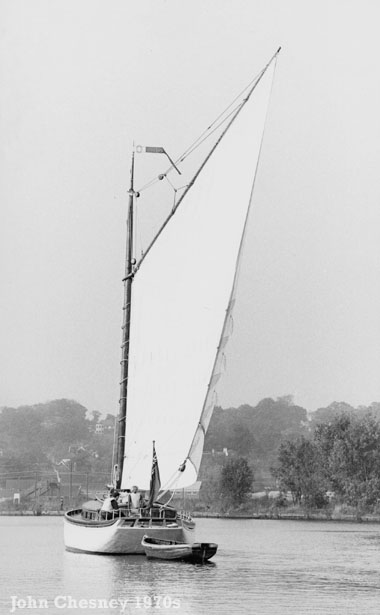 Wherry Yacht Olive 1970s