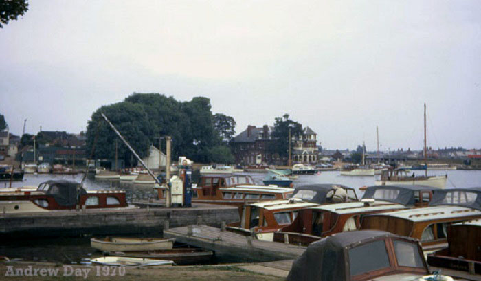Collins Pleasurecraft at Oulton Broad 1970