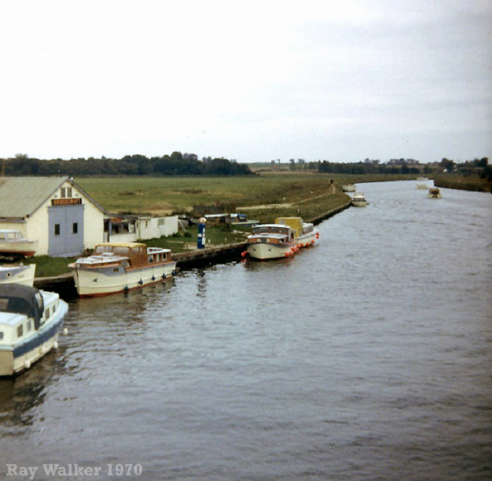 Bridgecraft boatyard at Acle 1970