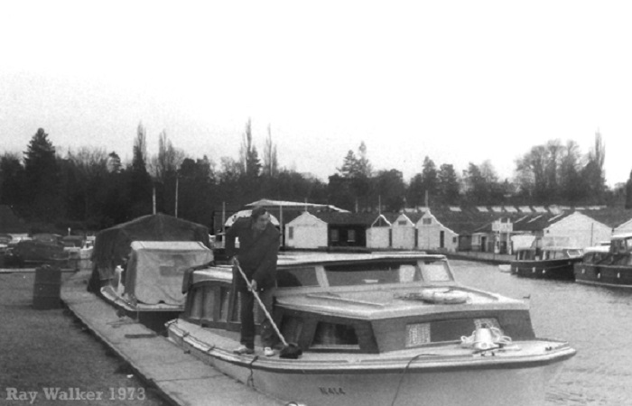 Aquabell at Wroxham in 1973