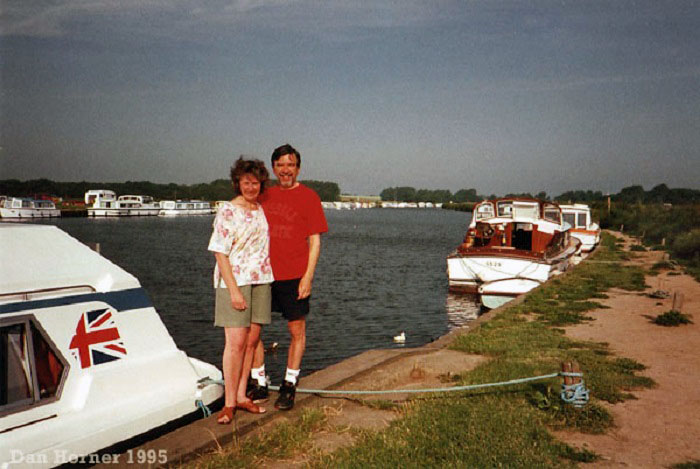 Acle Bridge moorings 1995