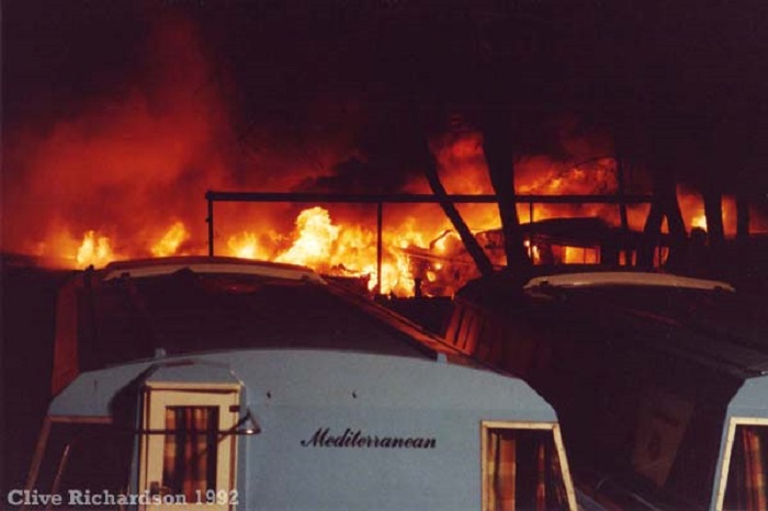 Fire at Horning Pleasurecraft 1992