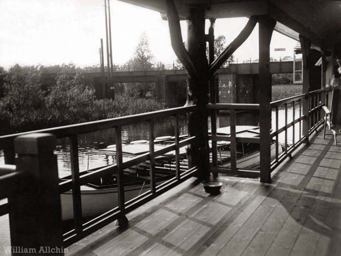 View from the balcony of The Boat House, Hoveton