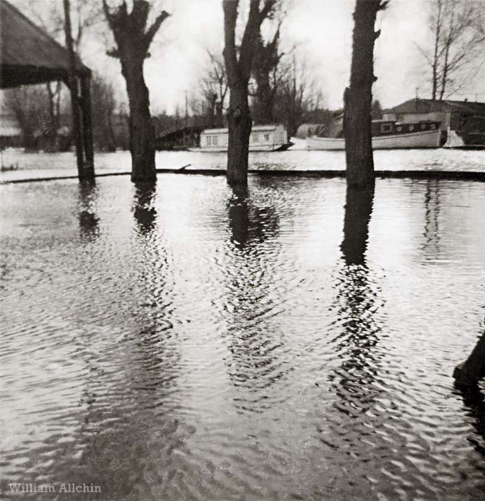 Winter floodi at the Broads Tours base