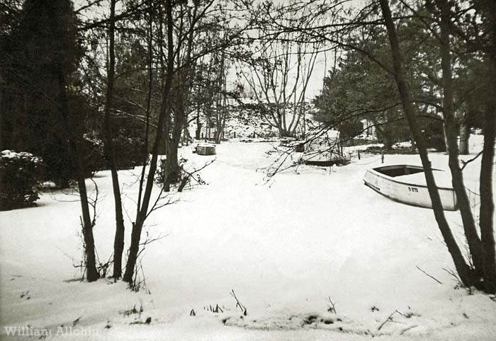 Winter 1947 at the Broads Tours base, Hoveton