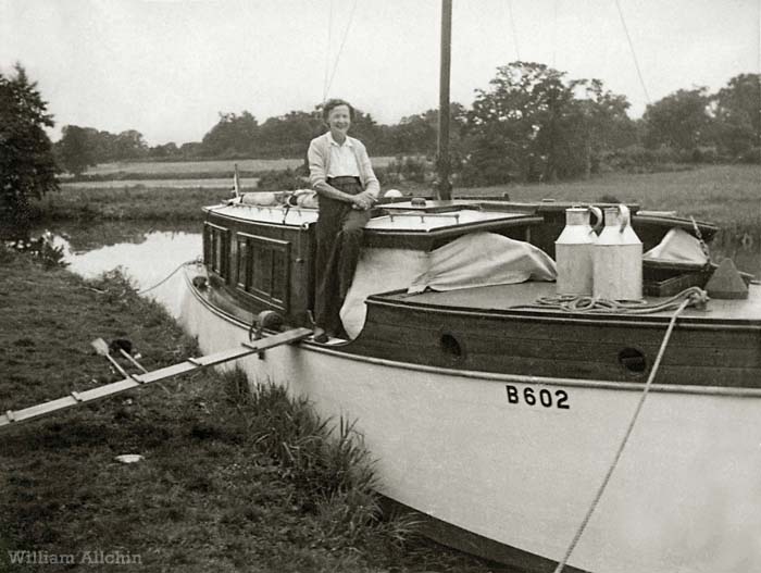 Phyllis Hannaford on board Vega