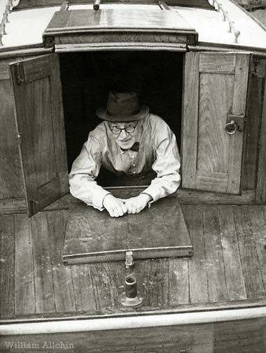 Charles Hannaford on board Vega