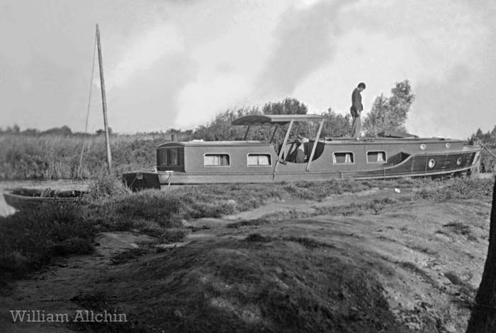 The motor cruiser Planet c1950s