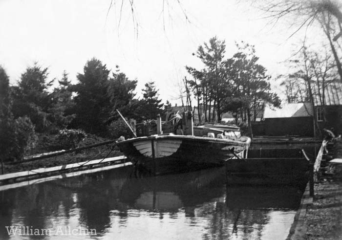 Wherry Gleaner at Wroxham 1960s
