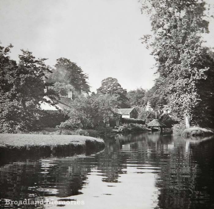 The River Bure at Horstead c1900