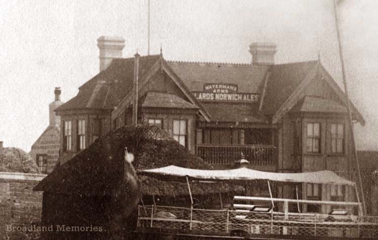 The Waterman's Arms, Potter Heigham 1880s