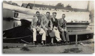 Ernest Collins Wroxham 1930s