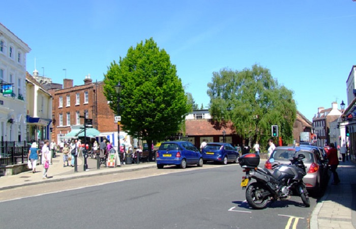 Exchange Square in Beccles 2010