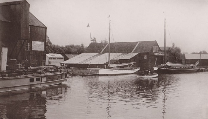 Wroxham Riverside c1910