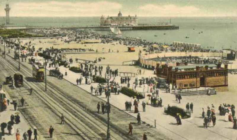 Central Beach Great Yarmouth 1904
