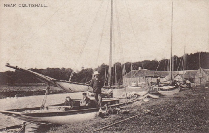 Anchor Hotel Staithe, Coltishall c1906