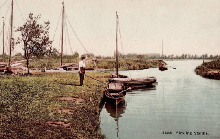 Hickling Staithe c1905