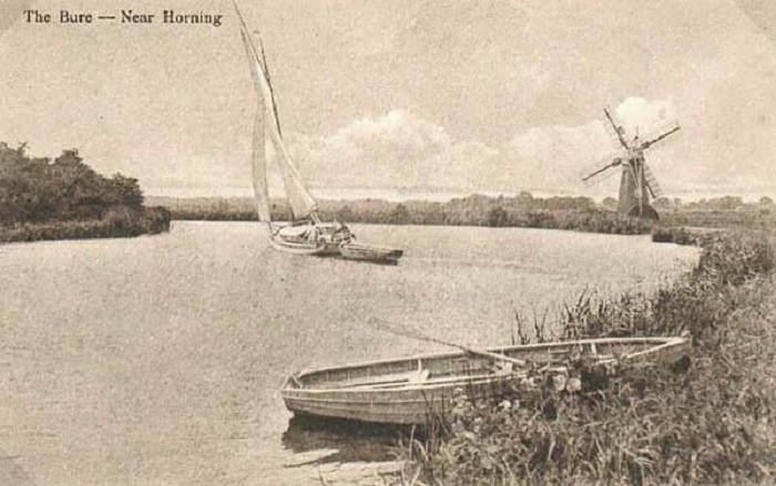 The River Bure near Horning c1920